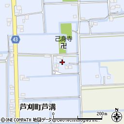 佐賀県小城市芦刈町芦溝1065周辺の地図