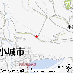 佐賀県小城市牛津町上砥川1940周辺の地図