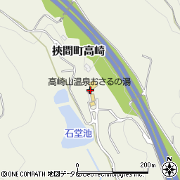 高崎山温泉　おさるの湯周辺の地図