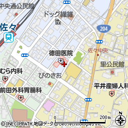 徳田医院周辺の地図