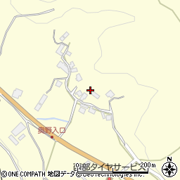 大分県玖珠郡九重町右田2068周辺の地図