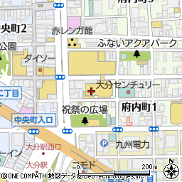 トキハ第１パーキング周辺の地図