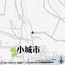 佐賀県小城市牛津町上砥川3731周辺の地図
