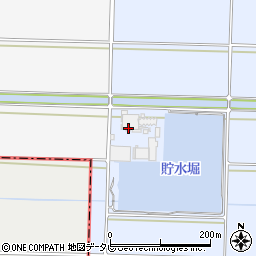 ＪＡ福岡大城城島集荷場周辺の地図
