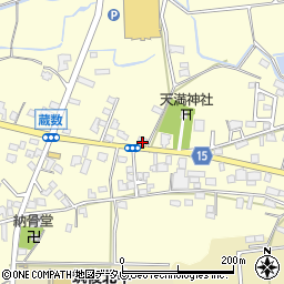 福岡県筑後市蔵数1042-1周辺の地図