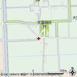 佐賀県佐賀市諸富町大字大堂696周辺の地図