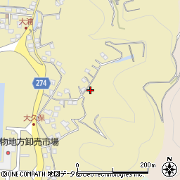 愛媛県宇和島市大浦65周辺の地図