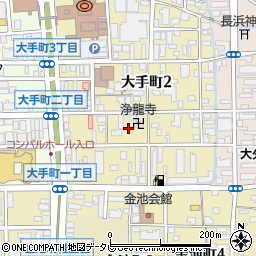 大分県大分市大手町1丁目4周辺の地図