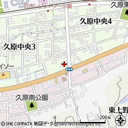 オリーブヘア　坂ノ市店周辺の地図