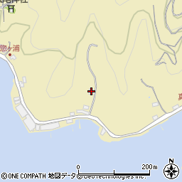 愛媛県宇和島市大浦2164周辺の地図