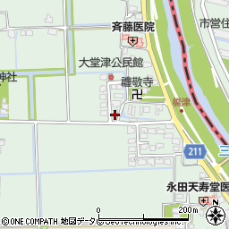 佐賀県佐賀市諸富町大字大堂682-12周辺の地図