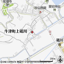 佐賀県小城市牛津町上砥川1463周辺の地図