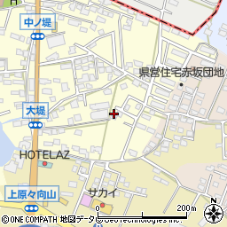 福岡県筑後市蔵数588-7周辺の地図