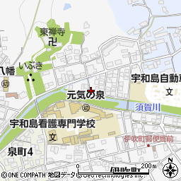 愛媛県宇和島市伊吹町967周辺の地図