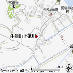 佐賀県小城市牛津町上砥川2085周辺の地図