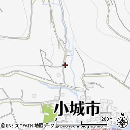 佐賀県小城市牛津町上砥川3795周辺の地図