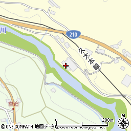 大分県玖珠郡九重町右田2208周辺の地図