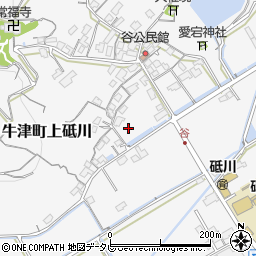 佐賀県小城市牛津町上砥川1461周辺の地図