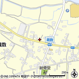 福岡県筑後市蔵数1020周辺の地図