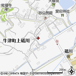 佐賀県小城市牛津町上砥川1457周辺の地図