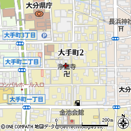 九州リオン株式会社　大分営業所周辺の地図