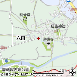 浄徳寺前周辺の地図