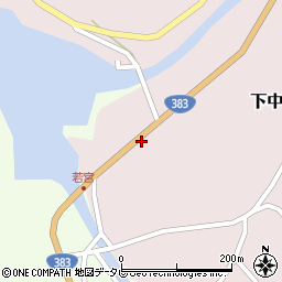 長崎県平戸市下中津良町350-2周辺の地図