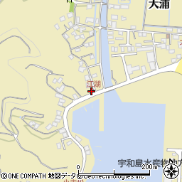 愛媛県宇和島市大浦19周辺の地図