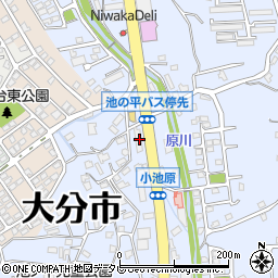 大分 赤坂周辺の地図