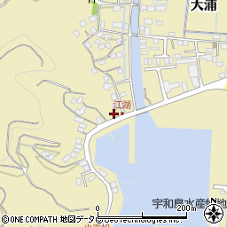 愛媛県宇和島市大浦1874周辺の地図