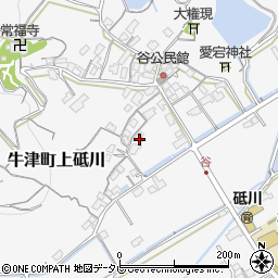 佐賀県小城市牛津町上砥川1459周辺の地図