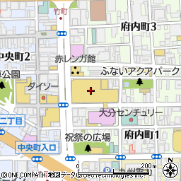 トキハ本店周辺の地図