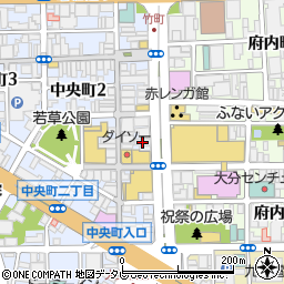 三井住友信託銀行大分支店 ＡＴＭ周辺の地図