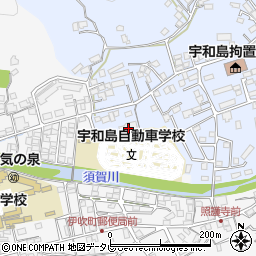 宇和島自動車株式会社　宇和島自動車学校周辺の地図