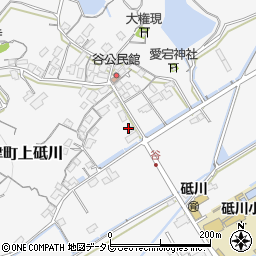 佐賀県小城市牛津町上砥川1438周辺の地図