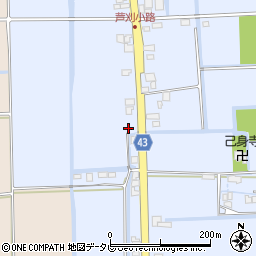 佐賀県小城市芦刈町芦溝861周辺の地図