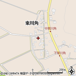 高知県高岡郡四万十町東川角甲周辺の地図