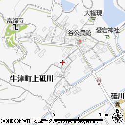 佐賀県小城市牛津町上砥川2156周辺の地図