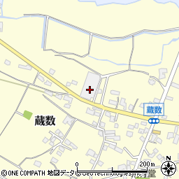 福岡県筑後市蔵数1011周辺の地図