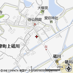 佐賀県小城市牛津町上砥川1442-2周辺の地図