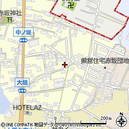 福岡県筑後市蔵数578-21周辺の地図