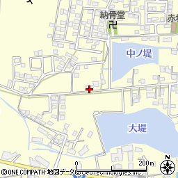 福岡県筑後市蔵数295-6周辺の地図