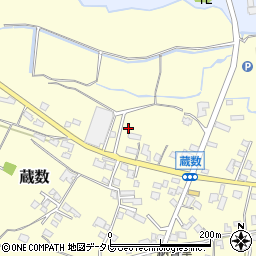 福岡県筑後市蔵数1012-9周辺の地図
