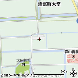 佐賀県佐賀市諸富町大字大堂1677-1周辺の地図