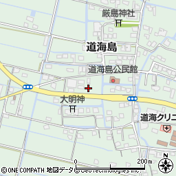 福岡県大川市道海島545周辺の地図