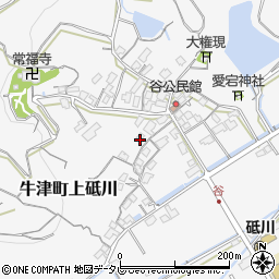 佐賀県小城市牛津町上砥川2157周辺の地図