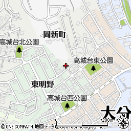 高城台公民館周辺の地図