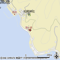 愛媛県宇和島市大浦2182周辺の地図