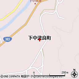 長崎県平戸市下中津良町周辺の地図