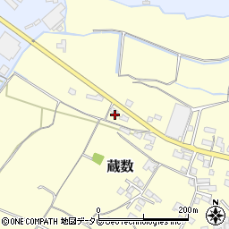 福岡県筑後市蔵数1003周辺の地図
